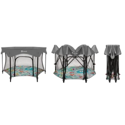 Tarc pentru copii Lionelo Roel Plus Grey Multicolor cumpăra în Chișinau. Foto 6