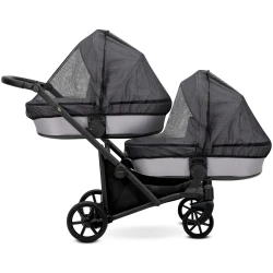 Коляска для двойни 2 в 1 Kunert Brav Duo Grey купить в Кишиневе. Фото 10