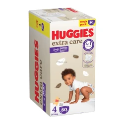 Scutece-chiloței Huggies Extra Care Box 4 (9-14 kg), 80 buc. cumpăra în Chișinau. Foto 2