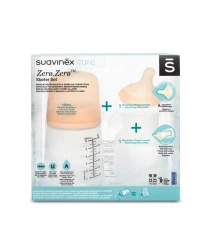 Бутылочка для кормления из пластика Suavinex Zero Zero Fair, 180 мл купить в Кишиневе. Фото 2