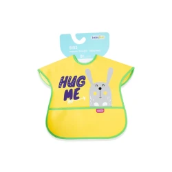 Полиэстеровый слюнявчик BabyJem Poly Large Bib Yellow купить в Кишиневе. Фото 7