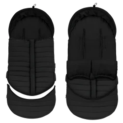 Зимний чехол для коляски Lionelo Oli Black, 101x45 см купить в Кишиневе. Фото 2