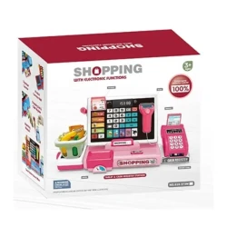 Кассовый аппарат Essa Toys Shopping Pink купить в Кишиневе. Фото 3