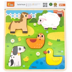 Puzzle din lemn Viga Fermă, 48 elemente cumpăra în Chișinau. Foto 3