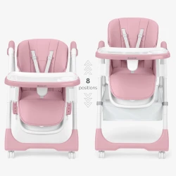Стул для кормления Kikkaboo Spicy + Pink купить в Кишиневе. Фото 4
