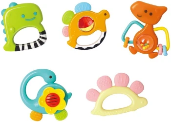 Погремушка Hola Toys "Динозавры", 5 шт. купить в Кишиневе. Фото 1