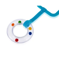Погремушка BabyJem Rattle Ring Square Blue купить в Кишиневе. Фото 3