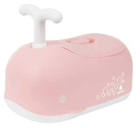 Oliță pentru copii KikkaBoo Whale Pink, 12 luni + cumpăra în Chișinau. Foto 1