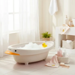 Ванночка BabyJem Happy Duck Sand Beige, 80 см купить в Кишиневе. Фото 2