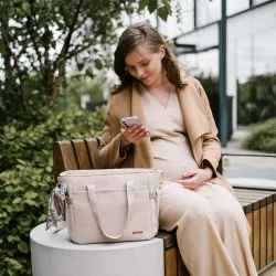 Сумка для коляски Babyono Carmen Beige купить в Кишиневе. Фото 9