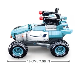Set de construcție Sluban Snowmobil, cu telecomandă, 268 elemente cumpăra în Chișinau. Foto 2