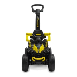 Tolocar Baby Mix Mega Prime EVA cu mâner pentru părinți, galben cumpăra în Chișinau. Foto 3