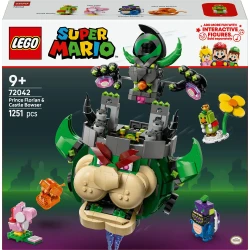 Set construcție Lego Super Mario Prince Florian & Castle Bowser, 1251 elemente cumpăra în Chișinau. Foto 1
