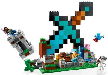 Конструкторы LEGO Minecraft The Sword Outpost, 427 элементов купить в Кишиневе. Фото 3