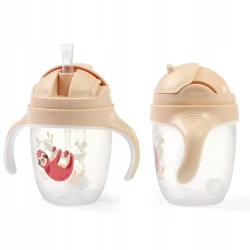Cană cu pai BabyOno (6+ luni) 240 ml Bej cumpăra în Chișinau. Foto 2