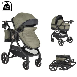 Carucior 2 in 1 Moni Tokyo Green cumpăra în Chișinau. Foto 11