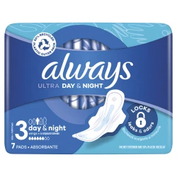 Absorbante Always Ultra Day and Night 3, 7 buc. cumpăra în Chișinau. Foto 2