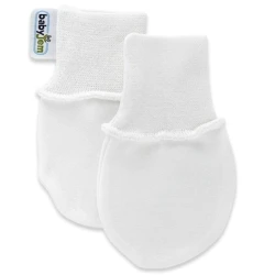 Рукавички BabyJem Baby Glove White (0М) купить в Кишиневе. Фото 1