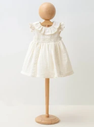 Rochiță cu mânecă scurtă Mymio Beige (9-12L) cumpăra în Chișinau. Foto 1