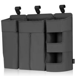 Organizator scutece Lionelo Sidepocket Large Grey cumpăra în Chișinau. Foto 1