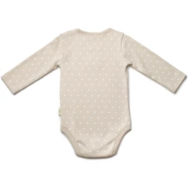 Боди с длинным рукавом BabyCosy Ecru & Ivory, 2 шт. (12-18М) купить в Кишиневе. Фото 6