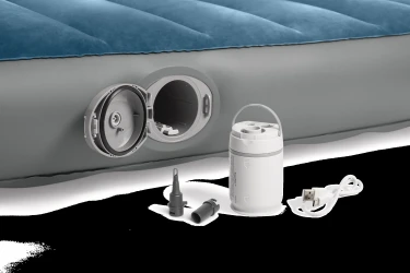 Saltea gonflabilă Intex Prestige Downy cu pompă electrică detașabilă 5 V cumpăra în Chișinau. Foto 6