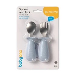 Набор столовых приборов BabyOno Blue купить в Кишиневе. Фото 2