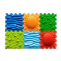 Covoraș ortopedic pentru copii Ortoto Puzzle Intensive Barefoot Path, 30×30 cm, 6 buc. cumpăra în Chișinau. Foto 1
