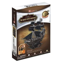 Пазл 3D Cubic Fun Queen Anne's Revenge, 155 элементов купить в Кишиневе. Фото 1