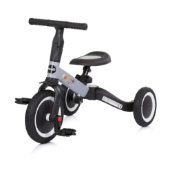 Tricicleta pentru copii 2 in 1 Chipolino Smarty Grey cumpăra în Chișinau. Foto 2