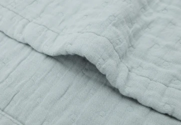 Пледик Jollein Jacquard Sea Green, 75x100 см купить в Кишиневе. Фото 5