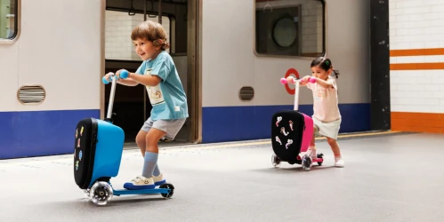 Самокат Micro Scooter Junior Patch & Play Pink купить в Кишиневе. Фото 7