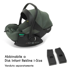 Коляска 2/1 FoppaPedretti Tictoc Duo Olive купить в Кишиневе. Фото 5