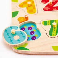Puzzle educativ Hape Cifre, 11 elemente cumpăra în Chișinau. Foto 3