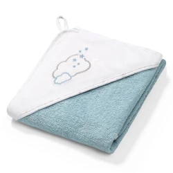 Prosop de baie BabyOno Cloud Blue, 76x76 cm cumpăra în Chișinau. Foto 1
