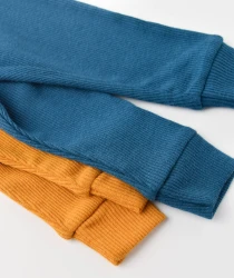 Штанишки BabyCosy Модал Blue & Apricot, 2 шт. (9-12М) купить в Кишиневе. Фото 3