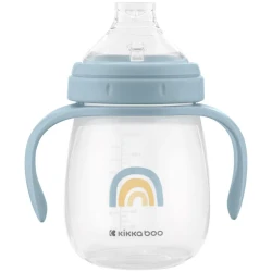 Cana cu tetina moale KikkaBoo Stripy Friends (6 luni+), 240 ml cumpăra în Chișinau. Foto 2