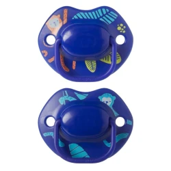 Suzeta ortodontica din silicon Tommee Tippee Moda Blue (6-18 luni), 2 buc. cumpăra în Chișinau. Foto 1