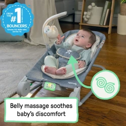 Balansoar Bright Starts Happy Belly Rock-to-Bounce Parker cumpăra în Chișinau. Foto 4