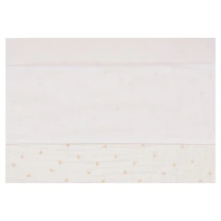Простыня для детской кроватки Jollein Slub Ivory, 120x150 см купить в Кишиневе. Фото 2