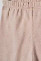 Pantaloni BabyCosy Heart Beige & Ivory, 2 buc. (18-24L) cumpăra în Chișinau. Foto 4