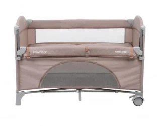 Манеж-кровать 2 в 1 KikkaBoo Milky Way Beige купить в Кишиневе. Фото 5
