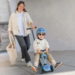 Самокат 2 в 1 Scoot&Ride Highwaykick 1 Push and Go Steel купить в Кишиневе. Фото 8