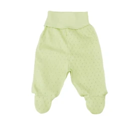 Pantaloni Minikin Frunză ajurată, verde-oliv, mărimea 62 cumpăra în Chișinau. Foto 1