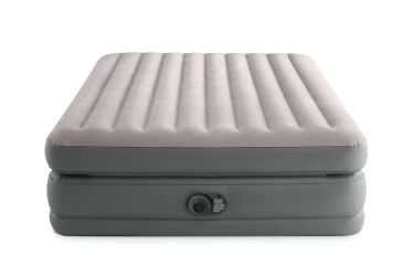 Надувной матрас Intex Queen Prime Comfort Elevated со встроенным электрическим насосом 220 В купить в Кишиневе. Фото 1