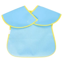 Полиэстеровый слюнявчик BabyJem Poly Large Bib Blue купить в Кишиневе. Фото 2