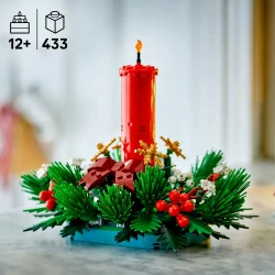 Set construcție Lego Iconic Christmas Table Decoration, 433 elemente cumpăra în Chișinau. Foto 5