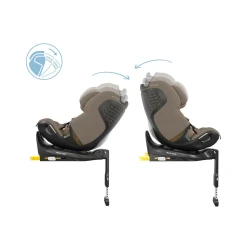 Scaun auto 40-150 cm (i-Size) Isofix Maxi-Cosi Emerald 360 Pro Autentic Truffle, rotativ 360 cumpăra în Chișinau. Foto 4