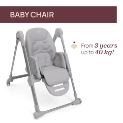 Стульчик для кормления 3 в 1 с функцией качания Chicco Polly Armonia Steel купить в Кишиневе. Фото 7