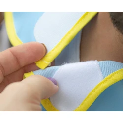Полиэстеровый слюнявчик BabyJem Poly Large Bib Blue купить в Кишиневе. Фото 7
